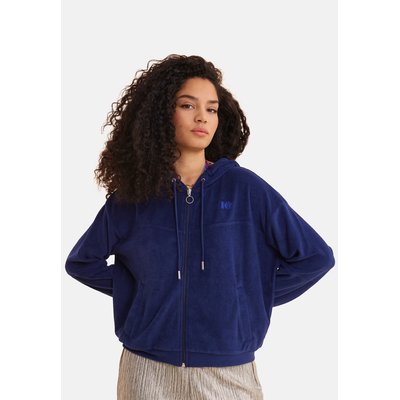 Cardigan zippé à capuche en éponge ICODE