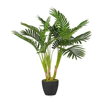 Palmier Kentia artificiel H 70 cm 3 troncs ARTIFICIELLES