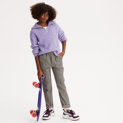 Pantalon chino à carreaux LA REDOUTE COLLECTIONS
