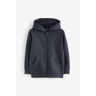 Sweat à capuche basique zippé manches longues NEXT