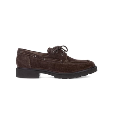 Mocassins en cuir à talon décroché GABOR