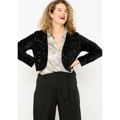 Boléro en velours avec sequins LOLALIZA