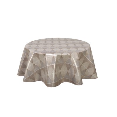 Nappe ronde en toile cirée design King TOILINUX