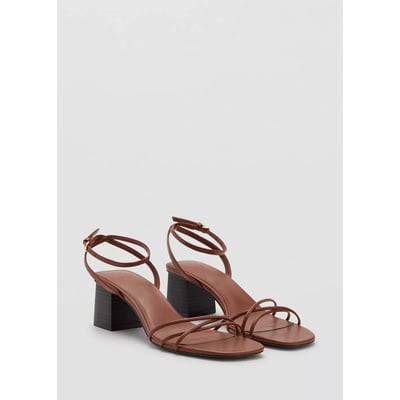 Sandales talon à brides MANGO