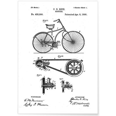 Affiche Brevet vélo L'AFFICHERIE