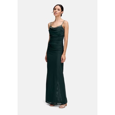 Robe de soirée à empiècement en dentelle VERA MONT