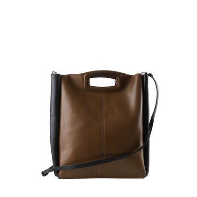Sac à bandoulière en cuir - Bon État MAJE