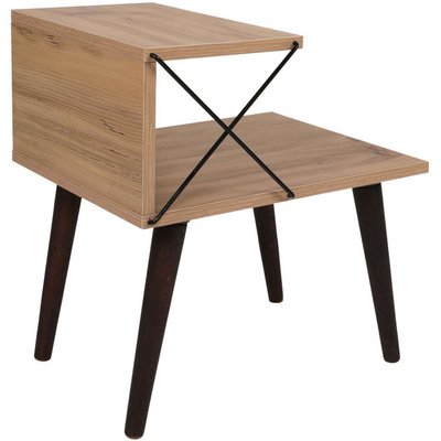 Chevet en aggloméré et métal Cross HANAH HOME
