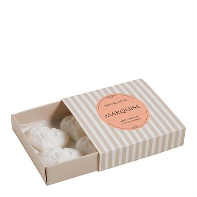 Boîte 4 décors fondants Cœur - Marquise MATHILDE M