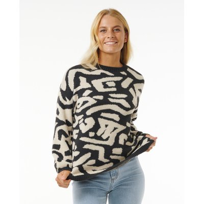 Sweat col rond THE SEARCH JAQUARD CREW RIP CURL