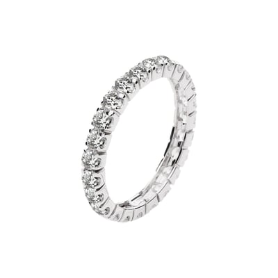 Bague en or blanc 750 B-CLASSIC BLUESPIRIT