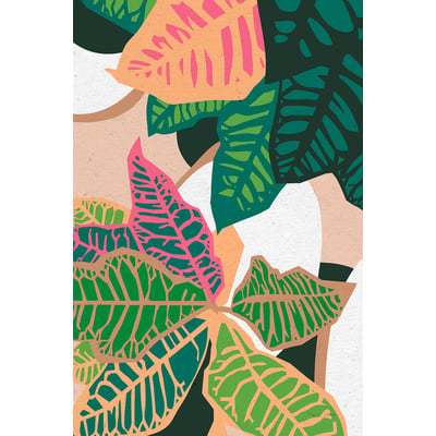 Tableau colorful plants HEXOA
