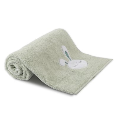 Drap de douche pur coton PETIT LAPIN GARNIER-THIEBAUT