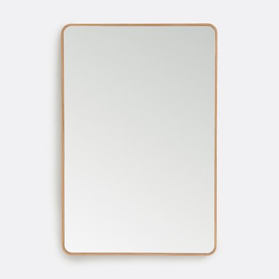 Miroir rectangulaire plaqué chêne 80x120 cm Iodus LA REDOUTE INTERIEURS