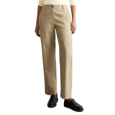 Pantalon modèle large long en mélange de coton organique et de lyocell MARC O'POLO