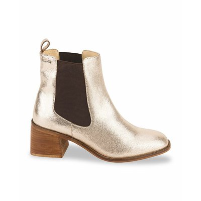 Bottines chelsea à talons Filou, cuir LES TROPEZIENNES PAR M BELARBI