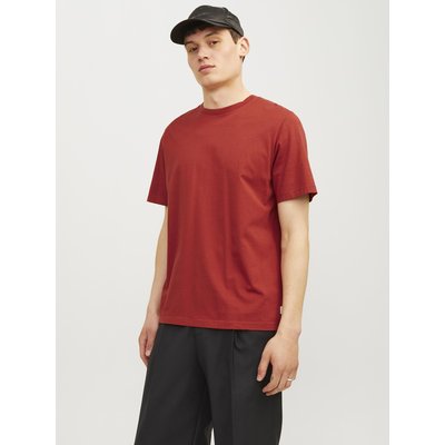 T-shirt col rond en coton bio JACK & JONES