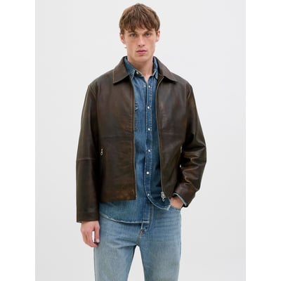 Veste En Cuir JACK & JONES