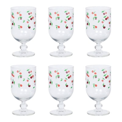Verre à pied Cerise 34 cl (lot de 6) TABLE PASSION
