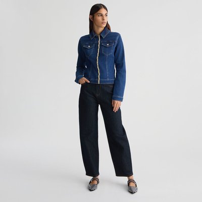 Veste en denim avec strass LIU JO