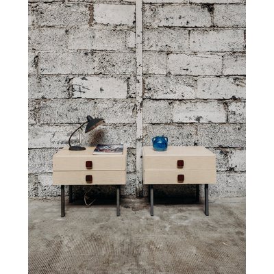 Paire de chevets en formica Maïa N°138 - Bon état DEBONGOUT