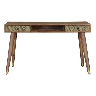 Console 2 tiroirs bronze - VALÉNA DECORATION D’AUTREFOIS