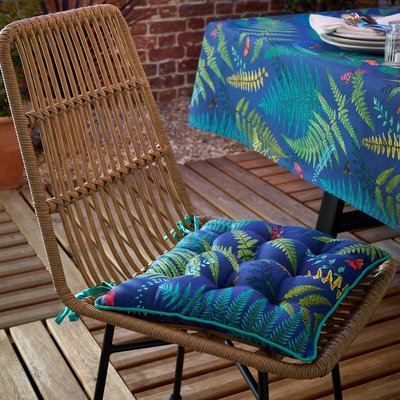 Woodland Cotton Outdoor Seat Pad RHS