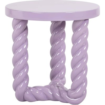 Table d'appoint élégante Rosly violette RECOLLECTION