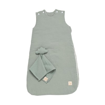 Gigoteuse ouatinée + doudou SAUTHON