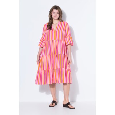 Robe longue, coupe trapèze, mousseline STUDIO UNTOLD
