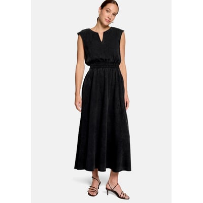 Robe longueur midi à taille élastique ZERO