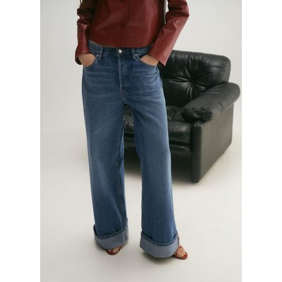 Jean wideleg à revers MANGO