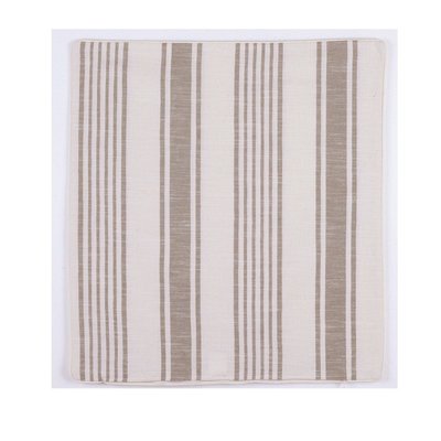 Housse de coussin  - Effet rayures d'antan LINDER