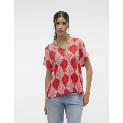 Blouse imprimée manches courtes VERO MODA