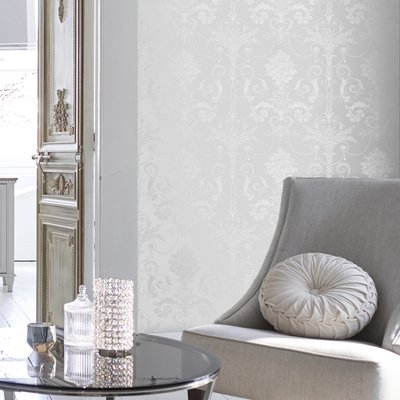 Papier peint Damassé Josette LAURA ASHLEY