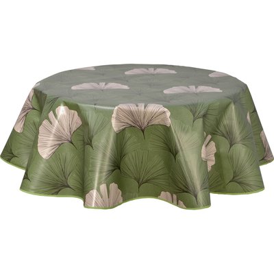 Nappe ronde en toile cirée design Chantou TOILINUX
