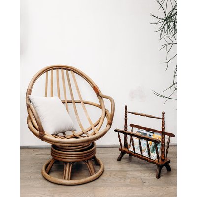 Fauteuil en rotin Jakob N°71 - Bon état DEBONGOUT