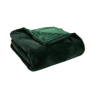 Plaid Luxe  doublé en polyester 170x240   - LUXE AMADEUS