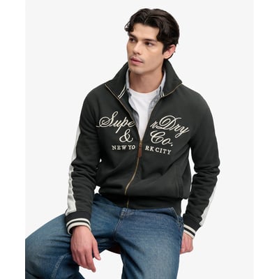 Veste de Survêtement Logo Script Coupe Décontractée SUPERDRY