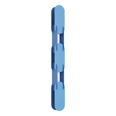 Applique murale Acier Bleu LED 1 Chain EDEN