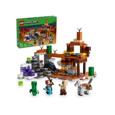 Minecraft La mine des Badlands LEGO