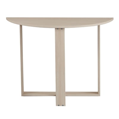 Table console 2-en-1 forme demi-lune MARBELLE TOILINUX