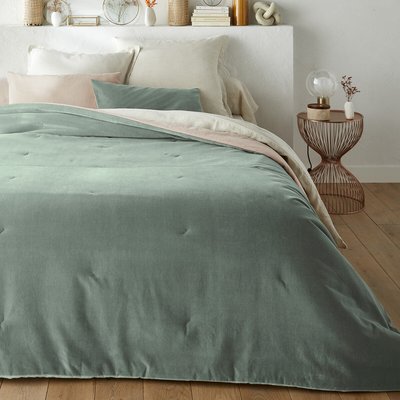 Gesteppte Tagesdecke Velvet aus Baumwollsamt LA REDOUTE INTERIEURS