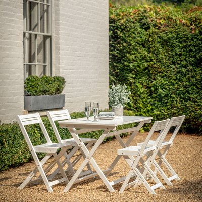 4 Seater Mellot Garden Folding Dining Set SO'HOME