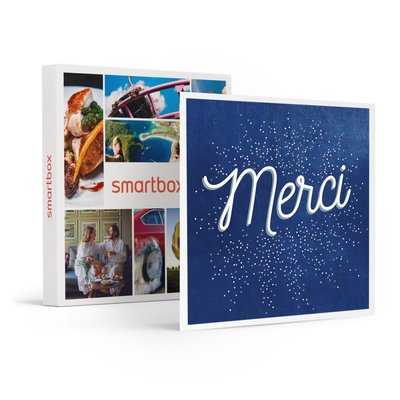 Merci- SMARTBOX - Coffret Cadeau Multi-thèmes SMARTBOX