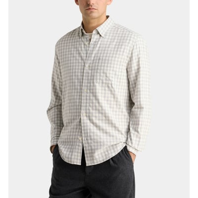 Chemise risharo 4 à carreaux en coton GALERIES LAFAYETTE