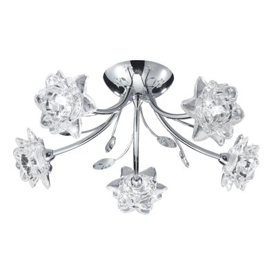 Plafonnier Bellis 5x33W G9 Chrome BOUTICA-DESIGN