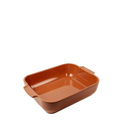Plat four céramique rectangle terracotta 32 cm - 12,5' Appolia PEUGEOT