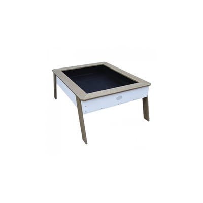 AXI Linda Bac a sable Growing Table Marron Blanc AXI HOUSE
