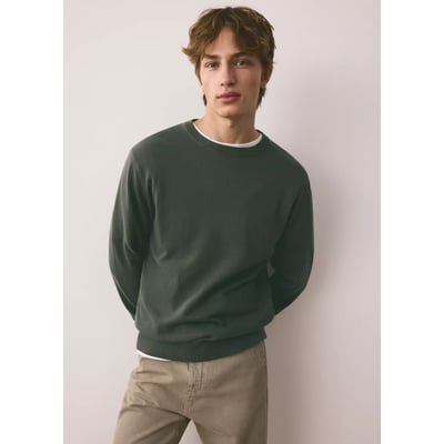 Pull-over maille coton MANGO TEEN